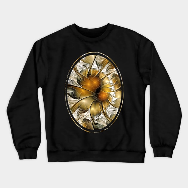 Apricot Jam Crewneck Sweatshirt by Anastasiya Malakhova